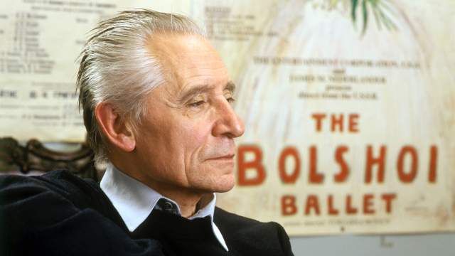 Юрий Николаевич Григорович - главный балетмейстер Большого театра с 1964 по 1995 год. 1994 год