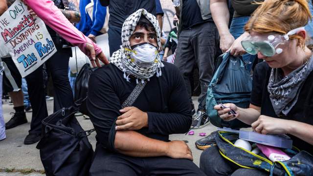 Протесты в Лос-Анджелесе