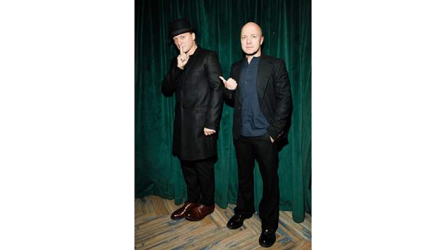 Слева направо: Владимир Мишуков и Евгений Стычкин