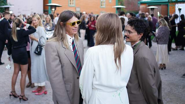 Гости во время показа бренда RUBAN в рамках Московской недели моды