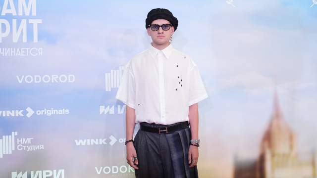 Актер Андрей Максимов на премьере сериала «Москва слезам не верит. Все только начинается» в кинотеатре «Октябрь» в Москве