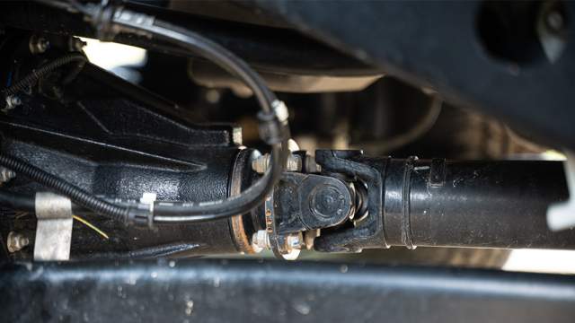 Элементы трансмиссии уже ржавеют