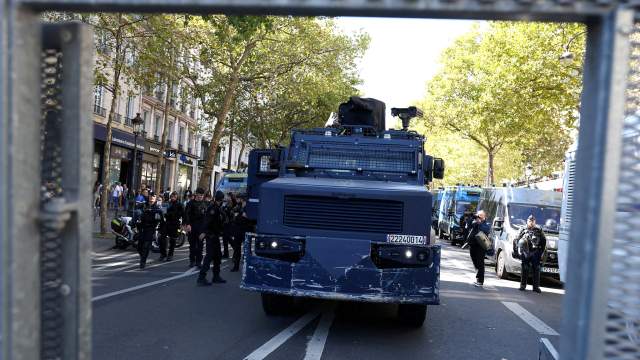 Протесты во Франции