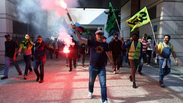 Протесты во Франции