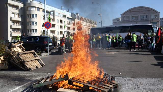 Протесты во Франции