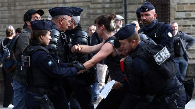 Протесты во Франции