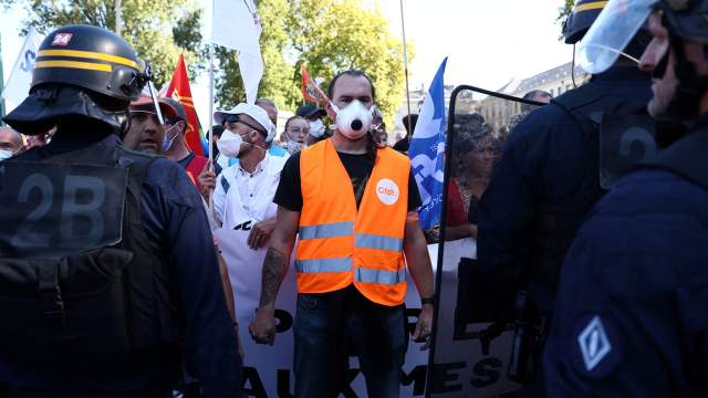 Протесты во Франции