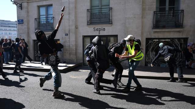 Протесты во Франции