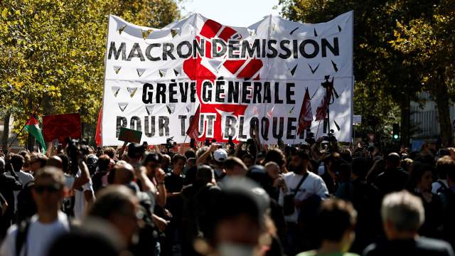 Протесты во Франции
