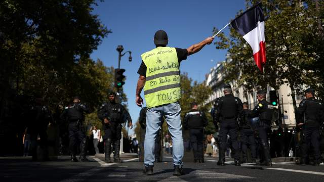 Протесты во Франции