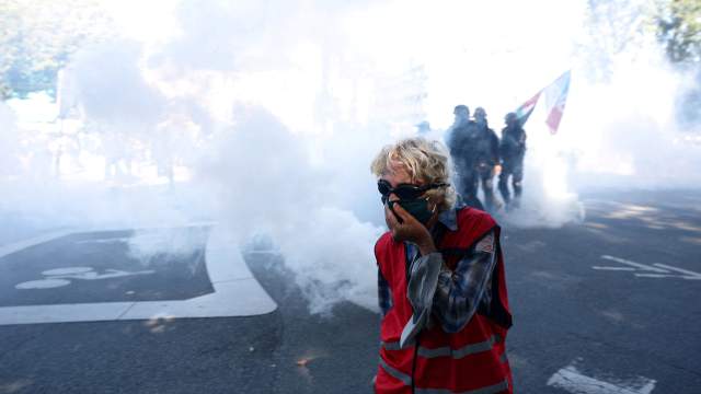 Протесты во Франции