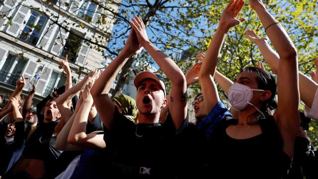 Протесты во Франции