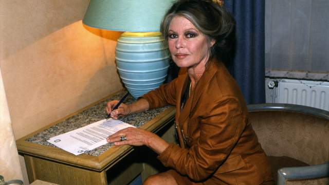 French former actress, singer and fashion model, now an animal rights activist Brigitte Bardot