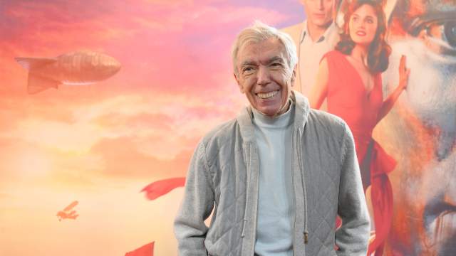 Артист, телеведущий Юрий Николаев на премьере фильма "Любовь Советского Союза" режиссеров Никиты Высоцкого и Ильи Лебедева в кинотеатре "Октябрь" в Москве