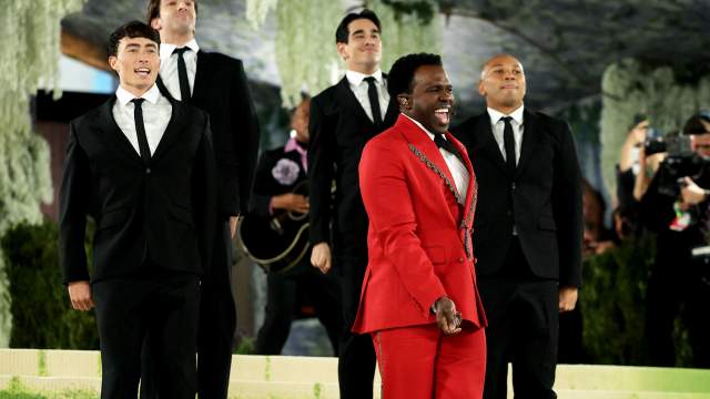 Joshua Henry attends the Met Gala, an annual fundraising gala held for the benefit of the Metropolitan Museum of Art's Costume Institute with this year's theme 'Costume Art' in New York City, New York, U.S., May 4, 2026