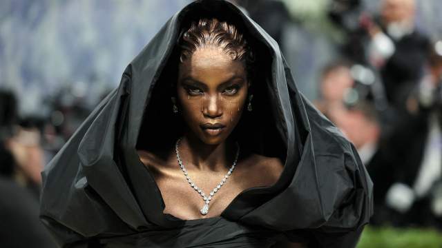 Anok Yai poses during the Met Gala, an annual fundraising gala held for the benefit of the Metropolitan Museum of Art's Costume Institute with this year's theme 'Costume Art' in New York City, New York, U.S., May 4, 2026Anok Yai poses during the Met Gala, an annual fundraising gala held for the benefit of the Metropolitan Museum of Art's Costume Institute with this year's theme 'Costume Art' in New York City, New York, U.S., May 4, 2026