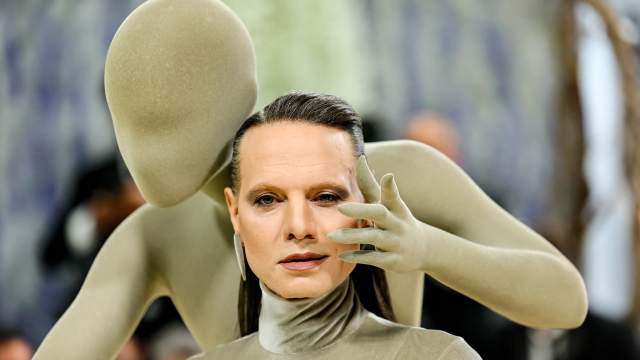 Jordan Roth poses during the Met Gala, an annual fundraising gala held for the benefit of the Metropolitan Museum of Art's Costume Institute with this year's theme 'Costume Art' in New York City, New York, U.S., May 4, 2026.