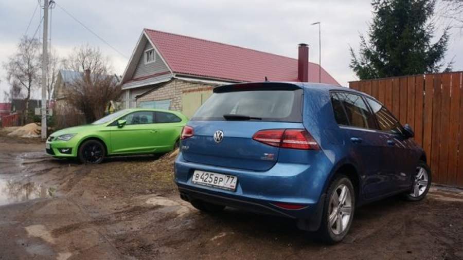 Volkswagen Golf против своего клона