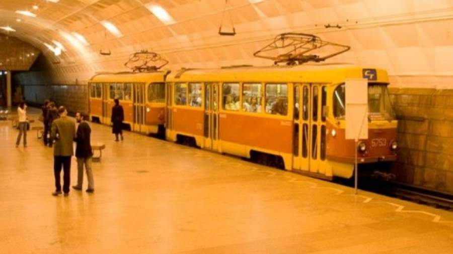 В Волгограде скоростной трамвай застрял в тоннеле