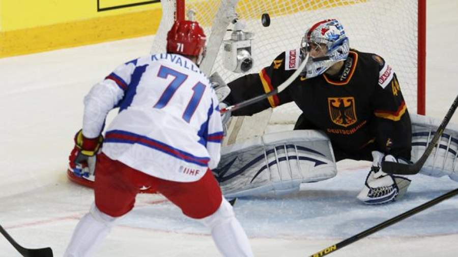 Хет-трик Ковальчука помог одолеть сборную Германии на ЧМ-2013 