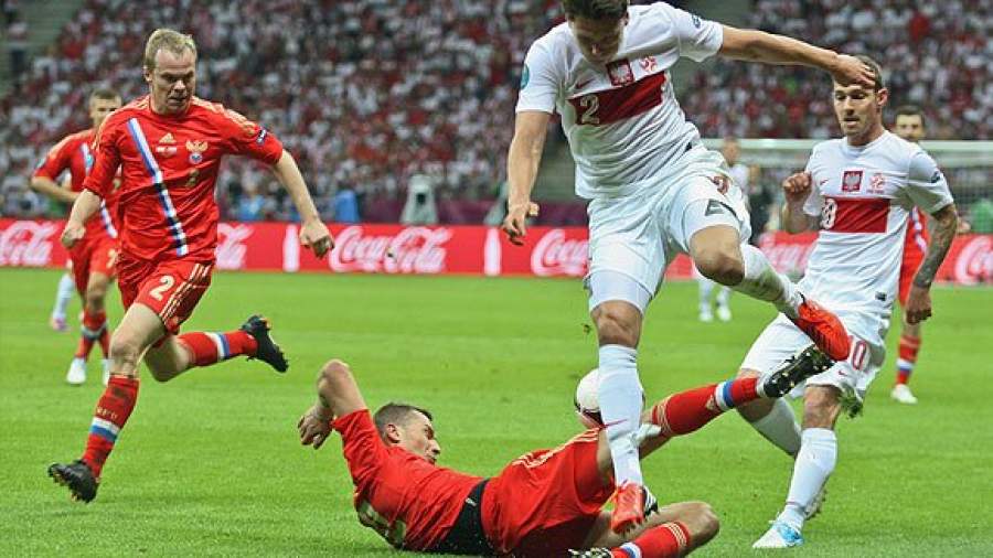 Россияне поделили очки с хозяевами Евро-2012