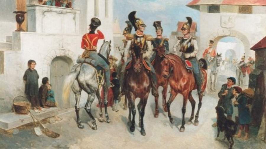 Александр и Наполеон - заклятые друзья