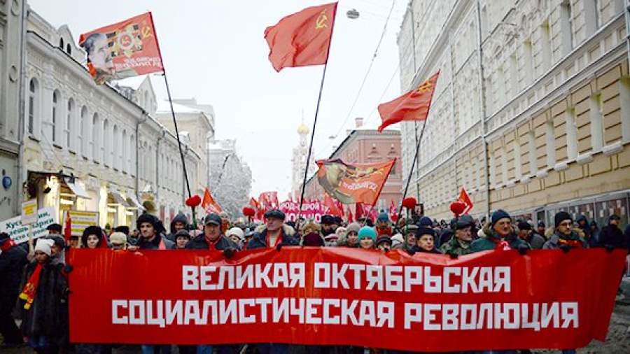 100-летие Октябрьской революции отметят вне политики