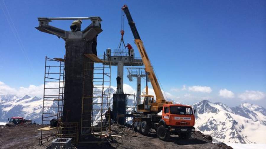 На Эльбрусе построена самая высокая канатная дорога в Европе