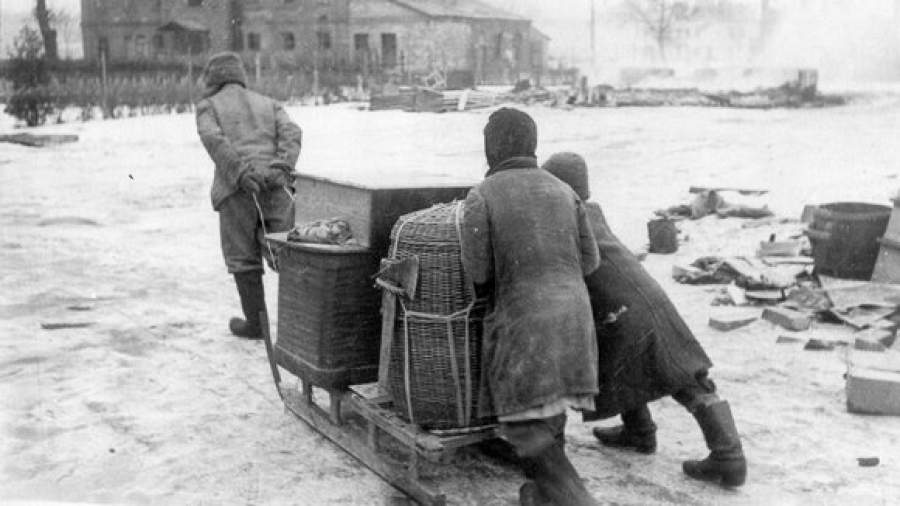 Непокоренные жители Ленинграда