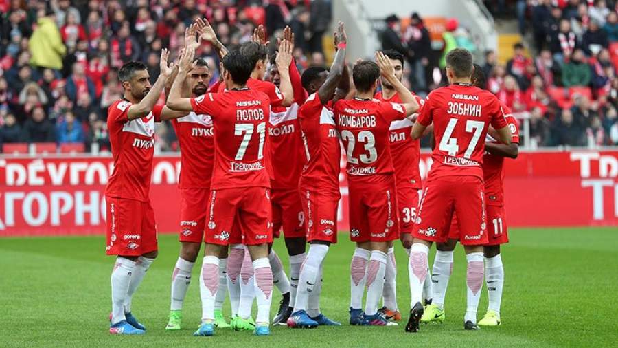 Футболисты «Спартака» получат €1 млн за победу в чемпионате России