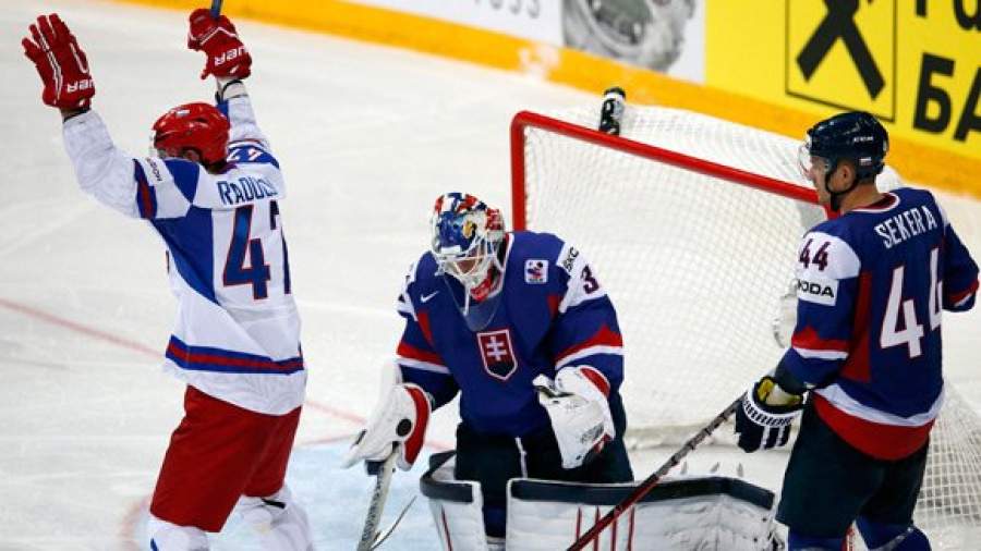 Сборная России обыграла словаков на чемпионате мира-2013