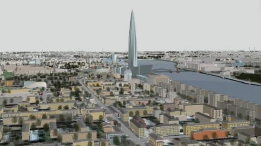 Небоскреб «Газпрома» перекроет дороги