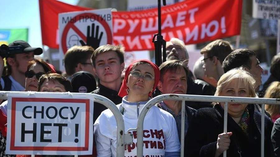 Собянин пообещал внимательно изучить претензии к программе реновации