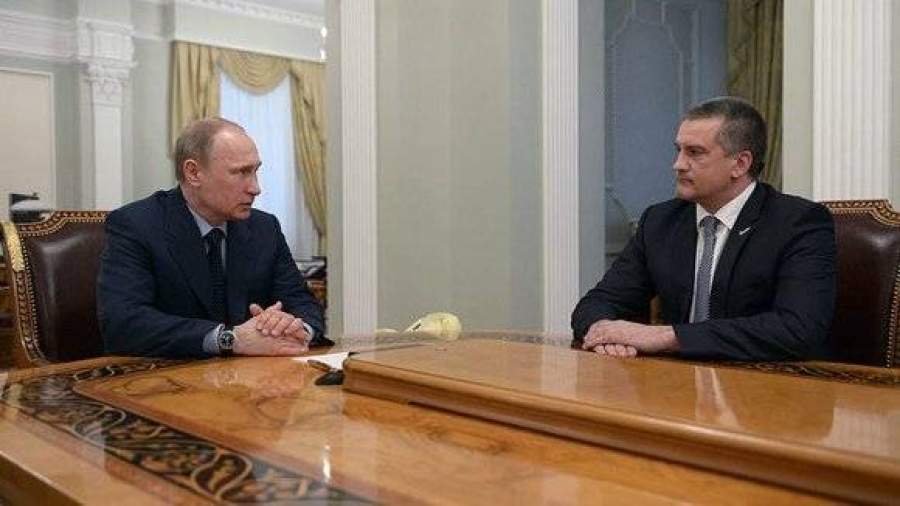 Путин назначил Аксенова врио главы Крыма