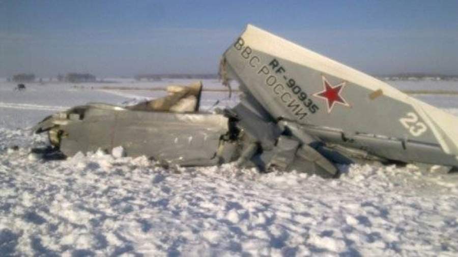 Бомбардировщик Су-24М рухнул во время дозаправки