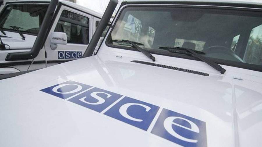 Басурин: подорвавшийся автомобиль ОБСЕ отошел от основного маршрута