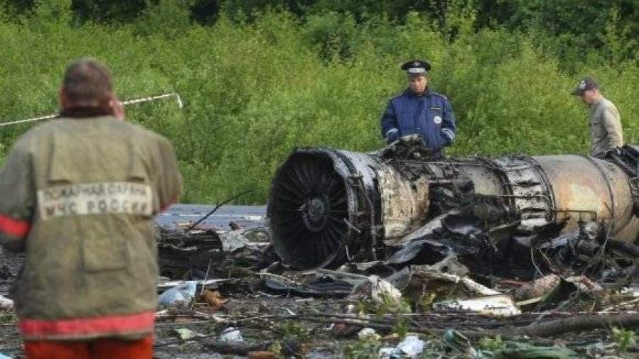 Пилот упавшего в Карелии Ту-134 ошибся, не уйдя на второй круг