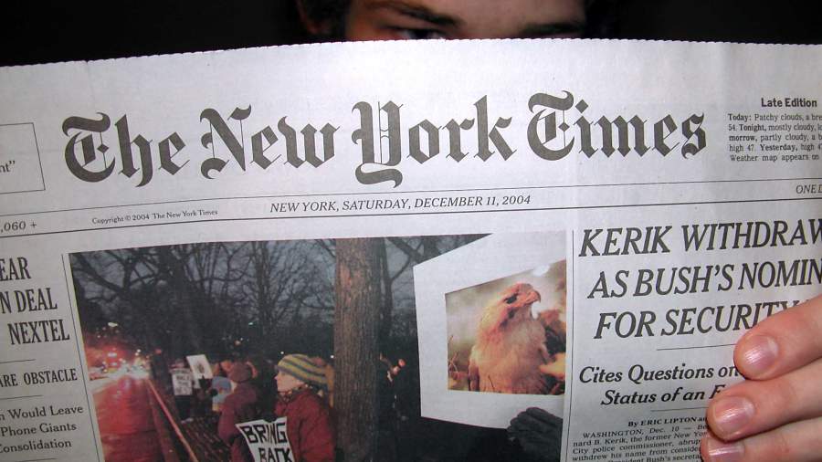 New York Times удостоена Пулитцеровской премии за материалы о Путине