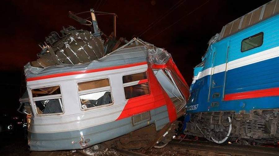 Поступили новые данные о раненых при столкновении поездов в Москве