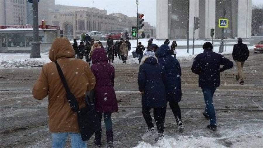 В Москве объявлено штормовое предупреждение из-за метели