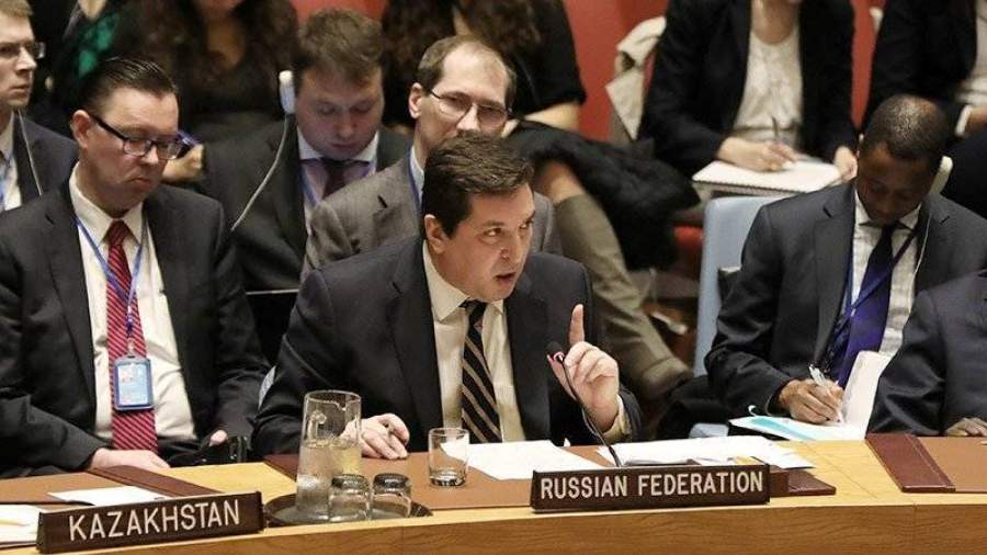 Сафронков представителю Британии в ООН: «Не смей оскорблять Россию!» 