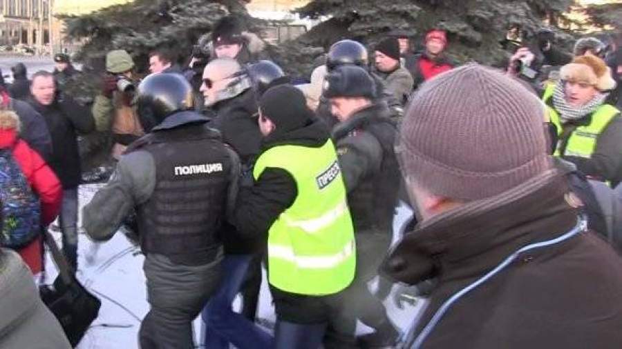 Навальный, Собчак, Яшин и Удальцов задержаны на Лубянке 