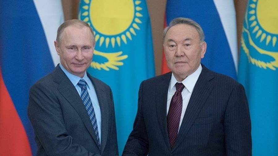 Путин обсудил с Назарбаевым итоги встречи по Сирии в Астане
