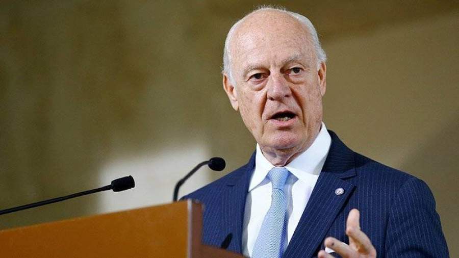 Де Мистура предлагает создать механизм по обсуждению конституции Сирии