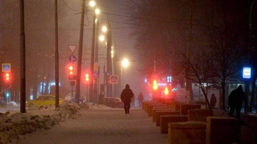 Ночь на пятницу стала самой холодной в столичном регионе с начала зимы