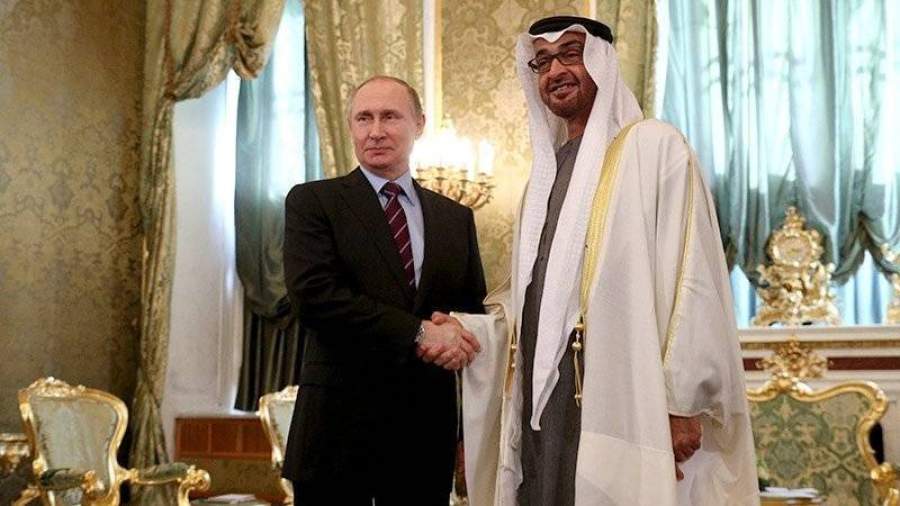 Путин и принц Абу-Даби обсудили сотрудничество в борьбе с терроризмом
