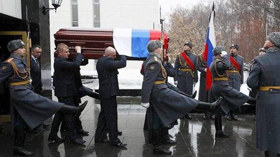 В Москве простились с Виталием Чуркиным. Видео