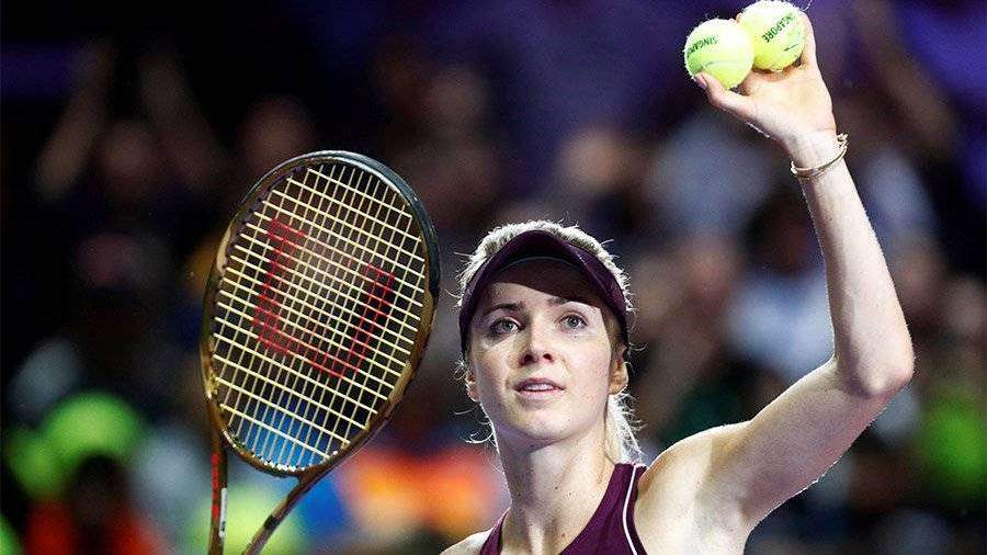 Украинская теннисистка Элина Свитолина вышла в финал ...