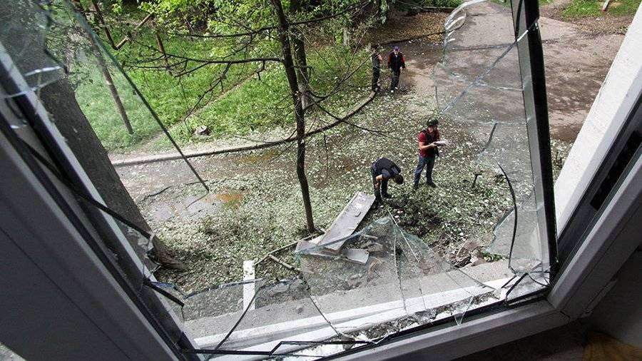 В ходе учений танки ВСУ обстреляли село