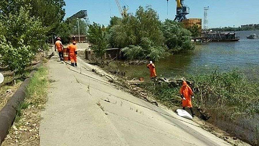 Загрязнение волги фото